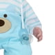 thumbnail image 3 of JC Toys Soft and Cuddly 20 Huggable Baby Doll Play Set Lots to Cuddle Babies | Blue | Ages 2+ | Caucasian, 3 of 5