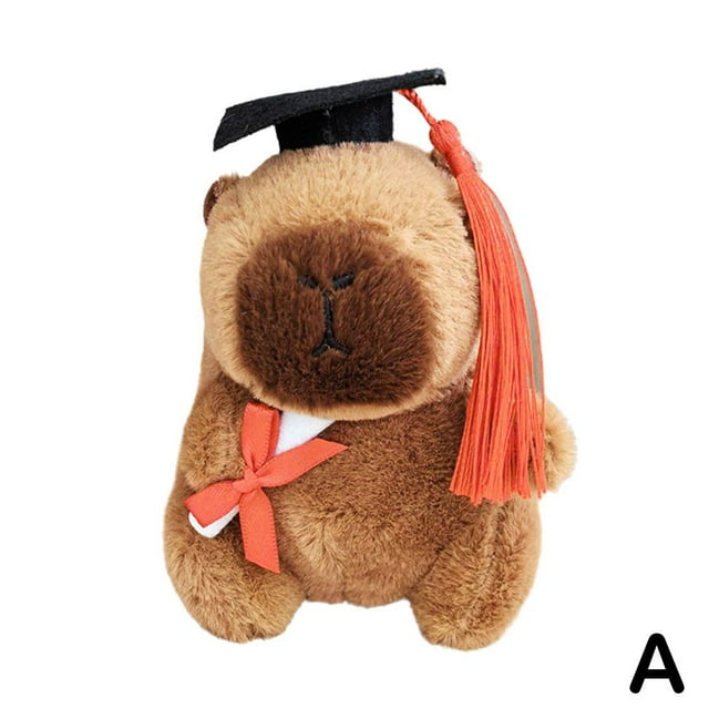 Doll Plush Toy Pillow Capybara Keychain Cute Pendant Kabihara