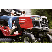 Troy-Bilt Bronco 46 Riding Lawn Mower | 547cc | 46 Side-Discharge, Twin-Blade, Steel Cutting Deck | AutoDrive Transmission