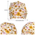 thumbnail image 2 of Rocae Boho Flowers for Beanies Hats for Men Women Warm Chunky Knit Hats Winter, 2 of 7