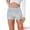 Colorful White, variant on Women's Midrise Solid Sparkle Coctail Sequin Shorts S Black