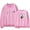 Pink, variant on Daniel Caesar LOOK WHAT THEY DID TO ME crew neck sweatshirt Merch Long sleeve Fashion Casual Hooded Sweatshirts
