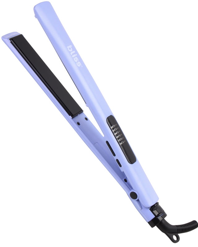 Bliss Hair Straightener Titanium Ionic Professional Hair Straightening Iron Moisture Locking and Easy Styling Flat Iron
