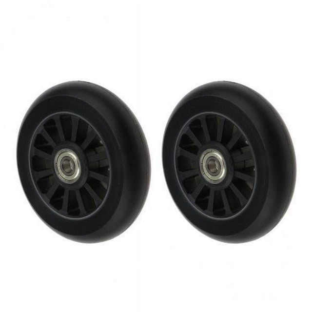 jinwen 2x 2 Pcs Roues de Trottinette Pro 100mm Remplacement pour Types de Trottinette Couleur en Option