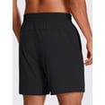 thumbnail image 3 of Shorts para Hombre CRZ YOGA 2 en 1 para Correr Negro 7" Secado Rápido, 3 of 6