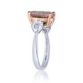 thumbnail image 6 of Gin & Grace 14KT Two Tone Gold Genuine Morganite and Diamond Accent Ring., 6 of 6