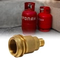 thumbnail image 6 of 1/4inch Male Pipe Thread Gas Connector Adapter Gas Bottle Connector Regulator, 6 of 9