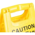 thumbnail image 4 of TrueCraftware- 24" x 12" Caution Wet Floor Sign Yellow Color- Double-Sided Safety Warning Signs for Commercial Use A Frame 24 Inches Height Bilingual Warning Sign, 4 of 5