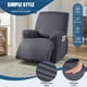 thumbnail image 4 of Funda para sillón reclinable TAOCOCO, 1 asiento, poliéster gris oscuro, 4 of 8