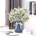 thumbnail image 4 of ZOELNIC 12 Bundles Artificial Fake Flowers Outdoors, Realistic UV Resistant Faux Plants with Silk Flowers for Outside Planters Window Box Front Porch Summer Decoration, 4 of 7