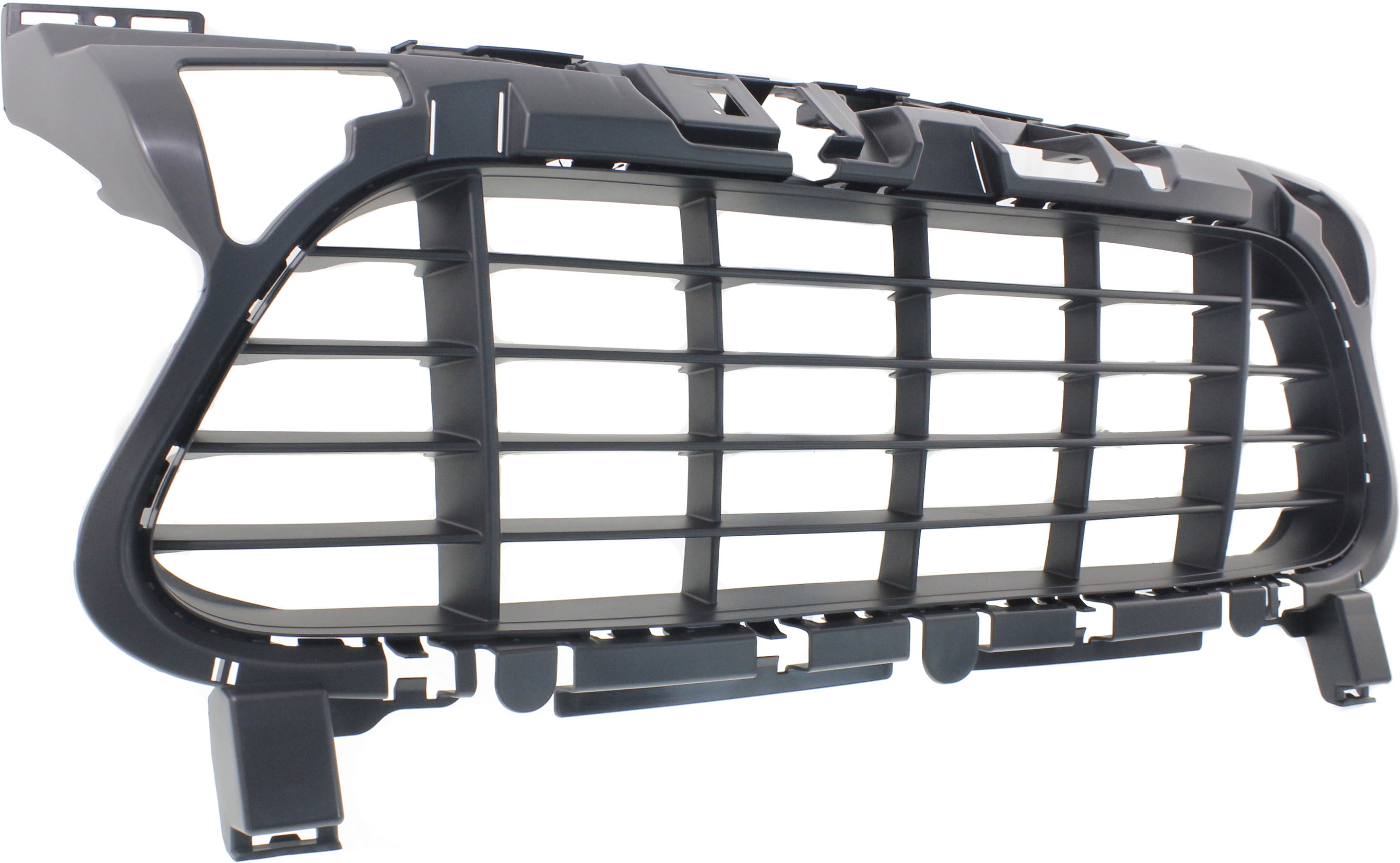 Bumper Grille Compatible With 2011-2014 Porsche Cayenne Front Textured Black