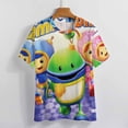 thumbnail image 4 of Team Umizoomi T-Shirt for Women Casual Printed Tee Stylish Soft Graphic Shirts Top Short-Sleeve Outfit S, 4 of 8