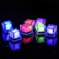 thumbnail image 2 of Ice Cubes For Drinks Drinking Bar Lights 7 Colorful Led Waterproof Ice Cube, 2 of 2