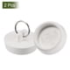 thumbnail image 3 of 2 Pcs Tapones para Bañera, Tapones de Caucho para Drenaje de Bañera 1-1/2" y Cadena de 15" con Bolas, Blanco, 3 of 6