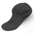 thumbnail image 3 of Femmes Hommes Vélo 3D Rembourré Coussin de Cyclisme Multicolore - Noir, 35x20.5cm, 3 of 7