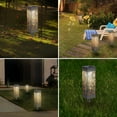 thumbnail image 6 of LED Solar Garden Pathway Lights, 6 Pack Waterproof Auto on/off Outdoor Landscape Lamp for Yard Patio Walkway, Warm White, 6 of 8