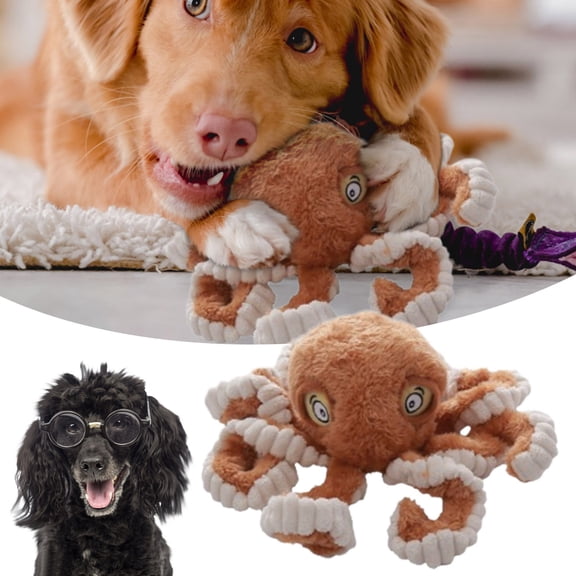 Puppy Stuffed Animal Plush Toy Squeaky for Kids Boys Girls Toddlers Birthday Gift Bedroom Decor Nursery Decor Bedtime Companion
