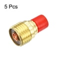 thumbnail image 3 of Uxcell 5pcs Gas Lens Collet Body 45V41 0.02" Welding Torch Consumables Kit for for TIG Welding Torch WP-9/20/25, 3 of 6