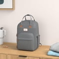 thumbnail image 4 of RUVALINO Diaper Bag Backpack - Multifunctional Travel Maternity Baby Changing Bag - Iron Gray, 4 of 13