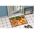 thumbnail image 4 of Abstract Flowers Blossoms Doormat 18x27, 4 of 4