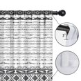 thumbnail image 2 of Blackout Kids Curtains,Boho Bohemia Geometric Line Art Childrens Insulated Curtains Set Of 2,Bedroom Essentials,Toddler Room Decor 42"x54"(106x137cm), 2 of 2
