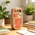 thumbnail image 6 of High Capacity Pencil Case, Aesthetic Big Pencil Bag Pouch Box Organizer Pen Case with Zipper, Kawaii Stationery Storage and Organizer, Classroom Office Supplies for Teen and Adult, 6 of 6