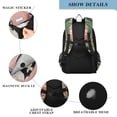 thumbnail image 4 of FORMRS Unisex School Backpack 17" Student Travel Bag with Laptop Compartment, Pink Sleeping Cat, 4 of 7