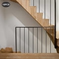 thumbnail image 6 of 44in Balusters for Staircases, Decorative Metal Balusters, Staircases Balusters Black, 6 of 15