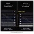 thumbnail image 2 of HSS-Calcetines de algodón para hombre, calcetín negro, negocios, transpirables, talla grande (6,5-14), para verano, 2 of 5