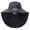 B, variant on Solar Fan Hat - Wide Brim Sun Hat with Solar Powered Cooling Fan for Outdoor Activities - UV Protection Fishing, Hiking, Camping Hat for Men & Women