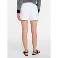 thumbnail image 4 of Time and Tru Women's High Rise Utility Shorts, 3.5" Inseam, Sizes 0-22, 4 of 6