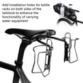 thumbnail image 3 of Bicycle Tail Bag Stable Rack, Enhance Stability and Provide Extra Space, Aluminum Alloy, Black, Custom Size, High Durability, 3 of 8