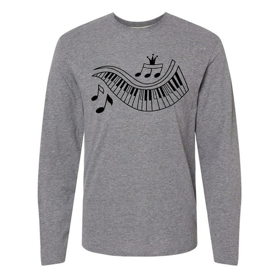Inktastic Piano Teacher Music Gift Pianist Long Sleeve T-Shirt
