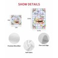 thumbnail image 7 of Easter Eggs Kitchen Dish Towels for Drying Dishes Set of 3, Watercolor Flowers Plants Eggs Butterfly Blue Plaid Waffle Weave Microfiber Hand Tea Bathroom Towels Quick Dry & Absorbent Towel 15.7x23.6, 7 of 7