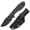 Black, variant on Tenable Tiny Dancer Fixed Blade Knife 3.17" Rose Gold D2 Blade,G10 Handle,G014A7
