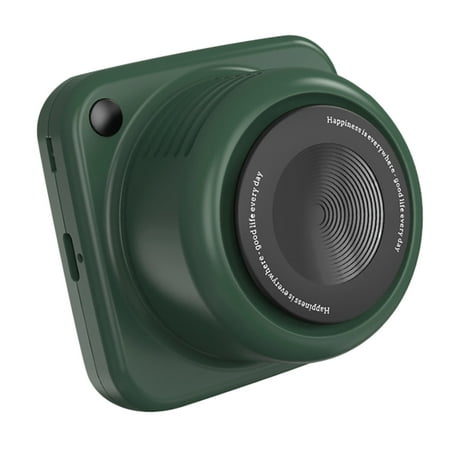 

Chamat Camera Shape Hanging Neck Fan Portable Mini Camera Fan USB Rechargeable Mute Summer Small Cooler C