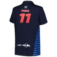 thumbnail image 3 of Women's Castore Sergio Perez Navy Red Bull Racing 2024 Team Polo, 3 of 3