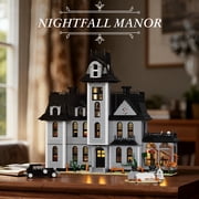 Addas Family Building Block Sets Gothic Haunted House Halloween Christmas sets for Home Decor
