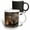 Multicolor, variant on 3drose, Usa, California, La Jolla. Baby Sea Lion on Sand., 11oz Two-tone Black Mug