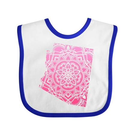 

Inktastic Arizona Silhouette Mandala Gift Baby Boy or Baby Girl Bib