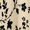 Cream Black Botanical, variant on Women's Floral Short Sleeve Midi Dress with Side Pockets