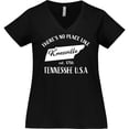 thumbnail image 3 of Inktastic There's No Place Like Knoxville Tennessee Women's Plus Size V-Neck T-Shirt, 3 of 5