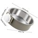 thumbnail image 2 of WASHWEPE Dog Food Bowl Para Jaula Fabricación En Plástico Y Fácil De Limpiar, 2 of 7
