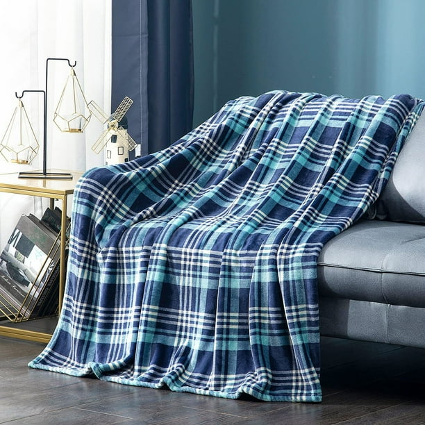 Manta de franela suave y acogedora para siestas | Cálida y transpirable para sofá, cama, camping y viajes | Decoración para el hogar con diseño festivo