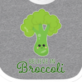 thumbnail image 4 of Inktastic Believe in Broccoli Boys or Girls Baby Bib, 4 of 4