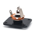 thumbnail image 4 of Milaget Square Electric Guitar Output Socket Plate for LP Black, 4 of 9