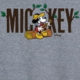 thumbnail image 3 of Disney - Mickey & Friends - Mickey Sits on a Log Playing Music - Camping - Women's Racerback Tank Top, 3 of 5