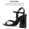 thumbnail image 3 of Journee Collection Womens Tivona Tru Comfort Foam Wide Width Mid Heel Ankle Strap Sandals, 3 of 7