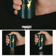 thumbnail image 3 of Kitchen Automatic Magnetic Bar Beer Bottle Opener Cap Opener Corkscrew Push Down Opener BLACK, 3 of 8