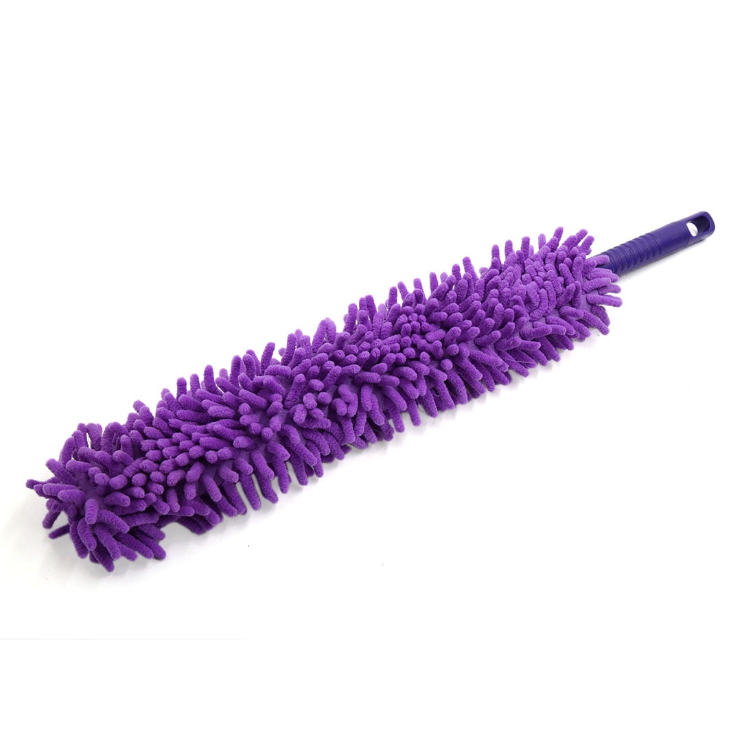 Purple Plastic Handle Chenille Microfiber Car Cleaning Duster Wax